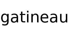 Gatineau Skincare logo