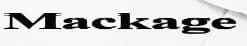 Mackage logo